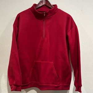 Brand new quarter zip sweater